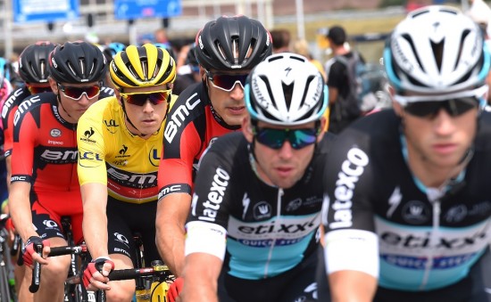 SPURTDUOEN: Normalt sett er Mark Renshaw og Mark Cavendish en vinnende duo, men søndag gikk det galt.