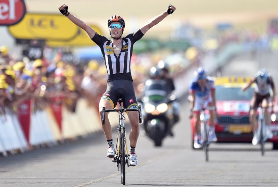 TOK SEIEREN: Stephe Cummings brukte hodet til å dra hjem seieren. Foto: Tim De Waele (©TDWSport.com)