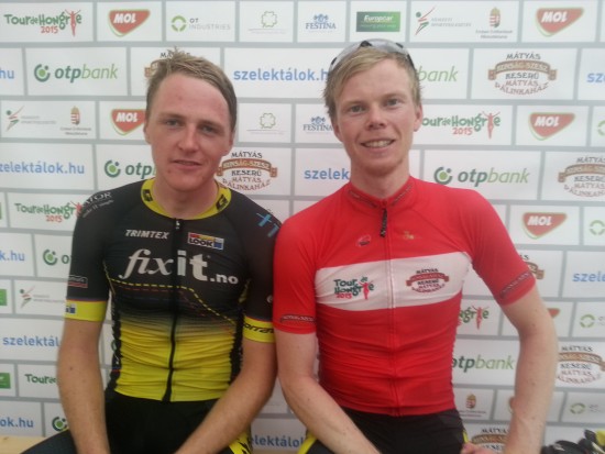 FRA UNGARN RUNDT: Et av de mest suksessfulle rittene til Team Fixit.no i år.