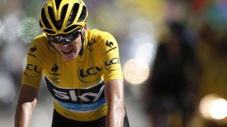 <b> DOBBEL: </b> Chris Froome (Team Sky) vant årets Tour de France, men nøyer seg ikke med det. Nå vil han bli historisk ved å vinne både Tour de France og Vuelta a Espana i samme sesong. Foto: REUTERS/Benoit Tessier