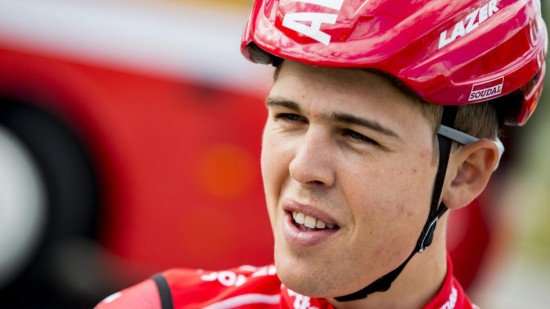 HOLDES UTENFOR: Vegard Breen er utelatt fra Lotto Soudals liste over ryttere til Vuelta a España. Her avbildet før åpningsetappen under Tour of Norway i mai. Foto: Vegard Wivestad Grøtt / NTB scanpix