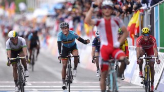 <b>LURTE SEG MED:</b> Under VM i Ponferrada var Matti Breschel (helt til høyre) blant de minst klatresterke som hang med i gruppa Michal Kwiatkowski til slutt støtet seg vekk fra. Stein Ørn forteller at den danske 31-åringen besitter mange kvaliteter Katjusja er ute etter til klassikermannskapet sitt. FOTO: Tim De Waele/TDWSPORT.COM