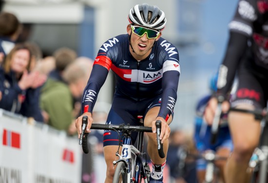 Harstad 20150813. Sondre Holst Enger (IAM Cycling) kom på 10.-plass under første etappe i sykkelrittet Arctic Race of Norway i Harstad torsdag. Foto: Vegard Wivestad Grøtt / NTB scanpix