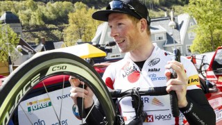 <b>UTESTENGT</b> Vegard Robinson Bugge bedyret sin uskyld og skyldte på en gammel astmamedisin. Likevel ble han utestengt i fire måneder av det internasjonale sykkelforbundet etter å ha testet positivt på Terbutalin etter en etappe i Tour des Fjords. FOTO: Heiko Junge, Scanpix