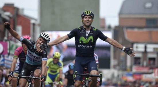<b>JAKTER SIN FØRSTE:</b> Etter andreplasser de to siste årene, er Alejandro Valverde den store favoritten før søndagens Il Lombardia. I Como håper han å juble for sesongens andre monumentseier. Foto: ERIC EFEFERBERG (Scanpix/Afp)