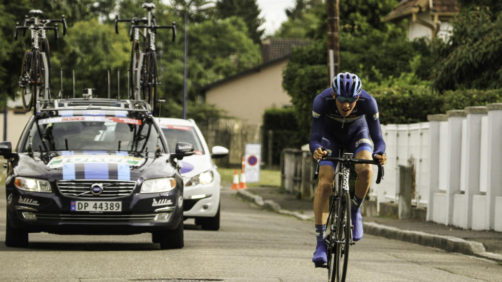 <b>VUELTA-AKTUELL:</b> Om alt går etter planen, får Sindre Lunke kanskje sin GrandTour-debut i august. Før den tid tre WorldTour-ritt hans viktigste konkurranser. FOTO: Team Joker