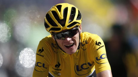 <b>OFFENTLIGGJØR RESULTATER:</b> Chris Froome har flere ganger bltt hånet grunnet dopingbeskyldninger mot ham. Nå skal han publisere testverdier fra før vueltaen. Foto: Benoit Tessier (Scanpix/Reuters)