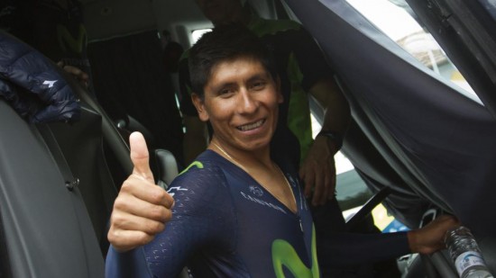 <b>PRIORITERINGENE KLARE:</b> Nairo Quintana har to store mål foran 2016-sesongen. AFP PHOTO / JAIME REINA