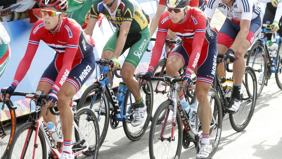 <b>PÅ SAMME LAG:</b> Under VM i Richmond la Vegard Breen ned innsats for Edvald Boasson Hagen. Nå forsøker rudsbygdingen å gjengjelde tjenesten ved å forlenge proffkarrieren hans.