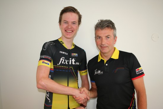 Bjørnar Vevatne Øverland signerte for Team FixIT.no etter fjorårssesongen (foto: Team FixIT.no)