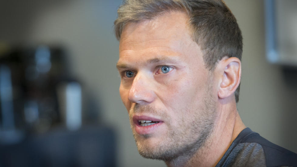 <b>AKTIV:</b> Thor Hushovd ligger ikke på latsiden med sitt nye sykkelprosjekt, og sier han nå håper å starte 2016 med ny hovedsponsor på plass.