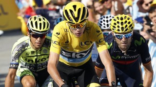 <b>STORE MÅL:</b> Neste år vil ikke Chris Froome nøye seg med en eventuell gul trøye i Tour de France. Han har også siktet seg inn på OL. Foto: Eric Gaillard (Scanpix/Reuters)
