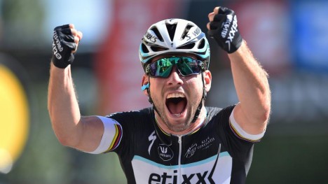 <b>TIL SØR-AFRIKA:</b> Mark Cavendish har signert for Edvald Boasson Hagens lag, som neste år vil gå under navnet Team Dimension Data. Det er et lag briten tror vil vokse seg enda større. Foto: Tim de Waele (©TDWSport.com)
