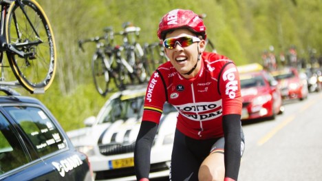 <b>FIKK IKKE NY KONTRAKT:</b> Det mener 39 år gamle Greg Henderson er synd. Han mener nordmannen hører til på det øverste nivået. Foto: Kristoffer Øverli Andersen (www.procycling.no)