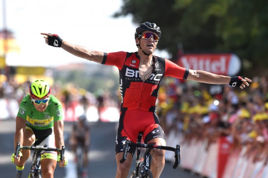 HØYDEPUNKTET: Van Avermaet tok karrierens første etappeseier i touren i 2015. Foto: Tim de Waele (©TDWSport.com)