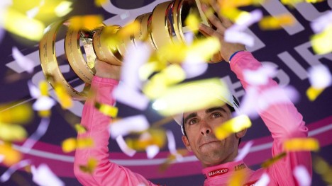 <b>STERK MERKEVARE:</b> Giro d´Italia kan havne i amerikanske eller kinesiske hender i løpet av kort tid. Det melder avisen Milano Finanza.  EPA/CLAUDIO PERI