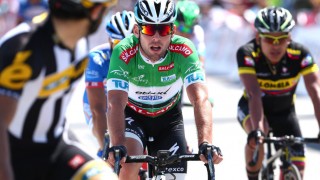IRRITERT: Mark Cavendish fikk ikke det beste førsteinntrykket av en av de nye lagkameratene sine. Foto: Tim de Waele (©TDWSport.com)