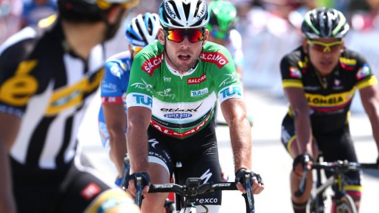 IRRITERT: Mark Cavendish fikk ikke det beste førsteinntrykket av en av de nye lagkameratene sine. Foto: Tim de Waele (©TDWSport.com)
