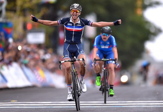 HALVPROFF SEIER: Kvein Ledainos, prokontinentalrytter, vant forrige U23-VM. Foto: Tim de Waele (©TDWSport.com)