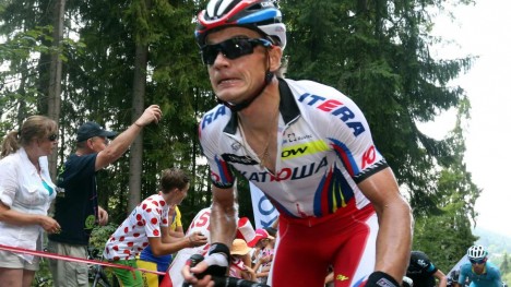 TATT: Russiske Eduard Vorganov. Foto: EPA/GRZEGORZ MOMOT/NTB Scanpix