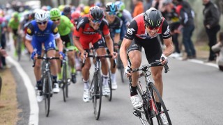 STERK: Edvald Boasson Hagen var hele tiden nærme fronten i avslutningen på torsdagens etappe i Tirreno-Adriatico. Foto: Tim de Waele (©TDWSport.com)
