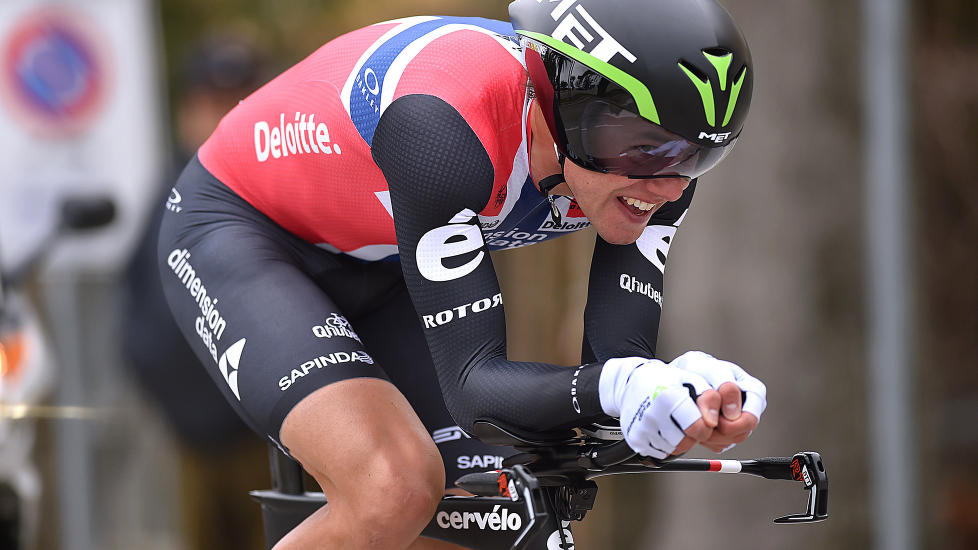FØLER SEG KLAR: Edvald Boasson Hagen viste både rå styrke og svakhetstegn da Tirreno-Adriatico ble avsluttet med en tempoetappe tirsdag. Nå venter vårklassikerne. Foto: Tim de Waele (©TDWSport.com)