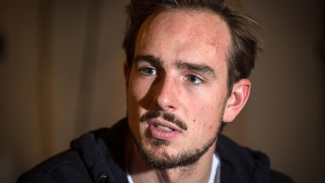 SNAKKER UT: John Degenkolb deler sin opplevelse av ulykken og den lange veien tilbake til verdenstoppen. Bildet er fra desember. Foto: LC (©TDWSport.com)