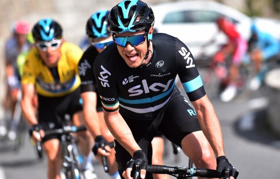 GRAVDE DYPT: Nicolas Roche var med på å redde Paris-Nice for Team Sky: Foto: Tim de Waele (©TDWSport.com)