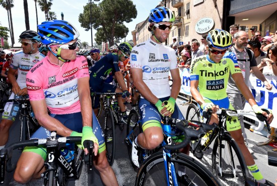 VENNER ELLER FIENDER: Klarer Simon Gerrans og Michael Matthews å samarbeide i Amstel Gold Race? FOTO: Tim de Waele (TDWSport.com)