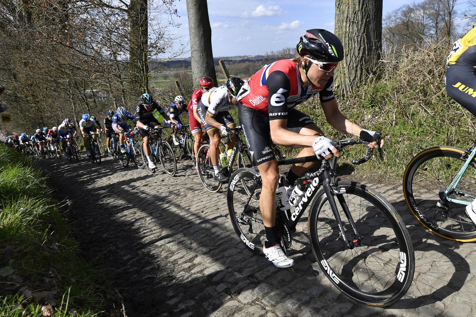 Cycling: 100th Tour of Flanders 2016 BOASSON HAGEN Edvald (NOR)/ SAGAN Peter (SVK)/ Koppenberg / Brugge - Oudenaarde (255Km)/ Ronde van Vlaanderen Tour of Flanders RVV / pool el© Tim De Waele