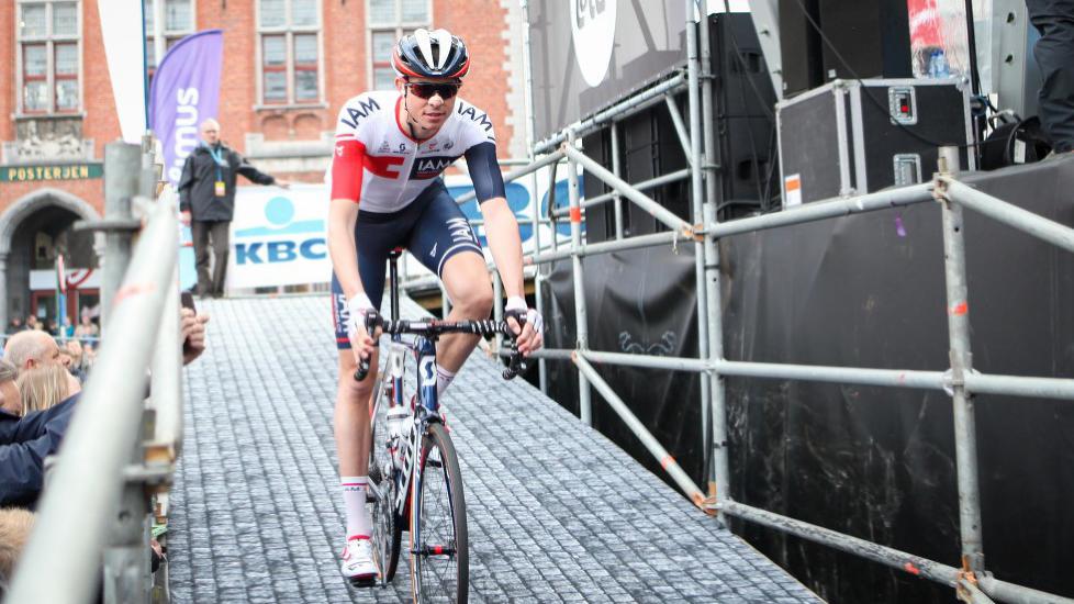 SPARES: Vegard Stake Laengen blir ikke med IAM Cycling til Paris-Roubaix. FOTO: Kjetil Rakkenes Anda, procycling.no.