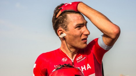 AMSTEL-KLAR: Søndag får Sven Erik Bystrøm sin første smak av Amstel Gold Race. FOTO: ASO