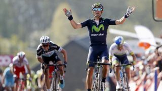 VANT: Alejandro Valverde vant årets Flèche Wallonne. Her fra fjoårets triumf. Foto: Francois Lenoir (Scanpix/Reuters)
