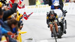 STÅR HAN ØVERST I ÅR? Edvald Boasson Hagen ble nummer to i fjorårets Tour of Norway. Her er han avbildet på etappen mot Geilo, der Jesper Hansen slo ham.