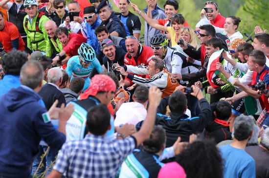 Cycling: 99th Tour of Italy 2016 / Stage 20 Vincenzo NIBALI (ITA)/ Sant'Anna Di Vinadio (2015m)/ Public / Fans / Guillestre - Sant'Anna Di Vinadio 2015m (134km)/ Giro / © Tim De Waele