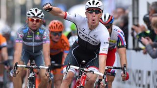 VANT: Giacomo Nizzolo vant den siste etappen i Giro d'Italia. Her fra en tidligere anledning. Foto: Tim de Waele (©TDWSport.com)