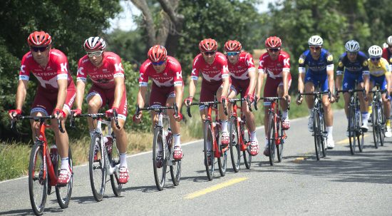 Cycling: 11th Amgen Tour of California 2016 / Stage 8 Team KATUSHA (RUS)/ Alexander KRISTOFF (NOR)/ Jacopo GUARNIERI (ITA)/ Marco HALLER (AUT)/ Jhonatan RESTREPO (COL)/ Jurgen VAN DEN BROECK (BEL)/ Sacramento - Sacramento (136,5km)/ Amgen Tour of California / Amgen/ ATOC / © Tim De Waele