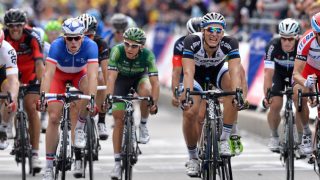 Å, NEI - IKKE DERE IGJEN: André Greipel, Arnaud Demaré, Bryan Coquard og Marcel Kittel er kun noen av konkurrentene Alexander Kristoff får å bryne seg mot i årets Tour de France. FOTO: Tim De Waele/TDWSPORT.COM