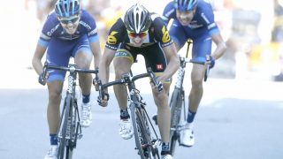 TO MULIGHETER: Edvald Boasson Hagen og Vegard Stake Laengen er nødt til å gjøre det på hver sin måte om de skal prestere for Norge under OL i Rio de Janeiro. Til venstre: Odd Christian Eiking som blir med deler av det norske laget til høyden i forkant.