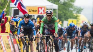 DOMINANT: Sondre Holst Enger var i meget god form under Tour of Norway, men det var innsatsen i WorldTour-rittet Critérium du Dauphiné som åpnet Tour de France-døra for 22-åringen.