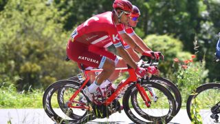 HEKTISK SPURT: Guarnieri og Kristoff (avbildet) var ikke på samme bølgelengde i spurten. Det ødela spurten på mandagens etappen i Criterium du Dauphiné. Foto: Tim de Waele (©TDWSport.com)