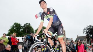 DEBUTERER: Vegard Breen, her avbildet under lagpresentasjonen, er klar for sitt aller første Tour de France. Foto: Audun Braastad / NTB scanpix
