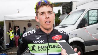 ETTERSPURT: Etter innsatsen på den andre Tour de France-etappen var Vegard Breen en kar mange ville ha noen ord med.