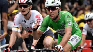 VANT: Mark Cavendish tok sin tredje etappeseier i årets Tour de France. Her fra tidligere i rittet. Foto: Jeff Pachoud (Scanpix/Afp)