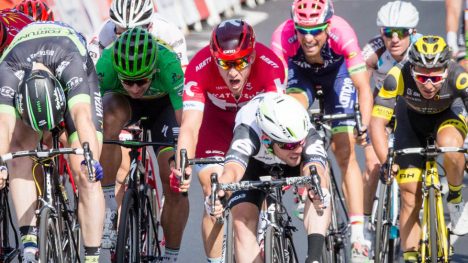 I ANDRE REKKE: Alexander Kristoff ble plassert flott, men manglet trøkket til konkurrentene på slutten. Foto: Audun Braastad / NTB scanpix