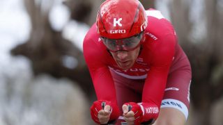 BRUTT: Michael Mørkøv har brutt årets Tour de France. Her fra en tidligere anledning. Foto: KENZO TRIBOUILLARD (Scanpix/Epa)