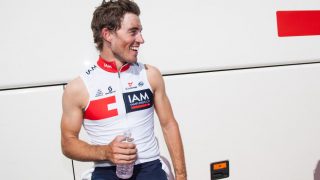 EN HIT: Sondre Holst Enger imponerer i sitt første Tour de France. Nå vil IAM-rytteren fortsette helt til Paris. Foto: Audun Braastad / NTB scanpix