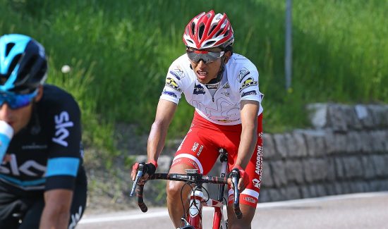 VINNER HAN? Egan Bernal kan gi Adrien Costa tøff kamp om seieren i Tour de l'Avenir. Foto: Tim de Waele (©TDWSport.com)