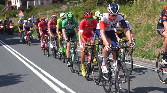 MARKERTE SEG: Vegard Stake Laengen viste styrke på mandagens Vuelta-etappe. © Tim De Waele