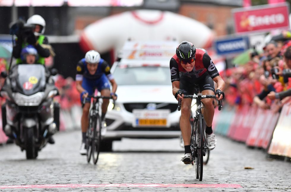 Cycling : 12nd Eneco Tour 2016 / Stage 7 Arrival / Edvald BOASSON HAGEN (NOR)/ Niki TERPSTRA (NED) / Bornem - Geraardsbergen (197,8Km)/ / (c)Tim De Waele